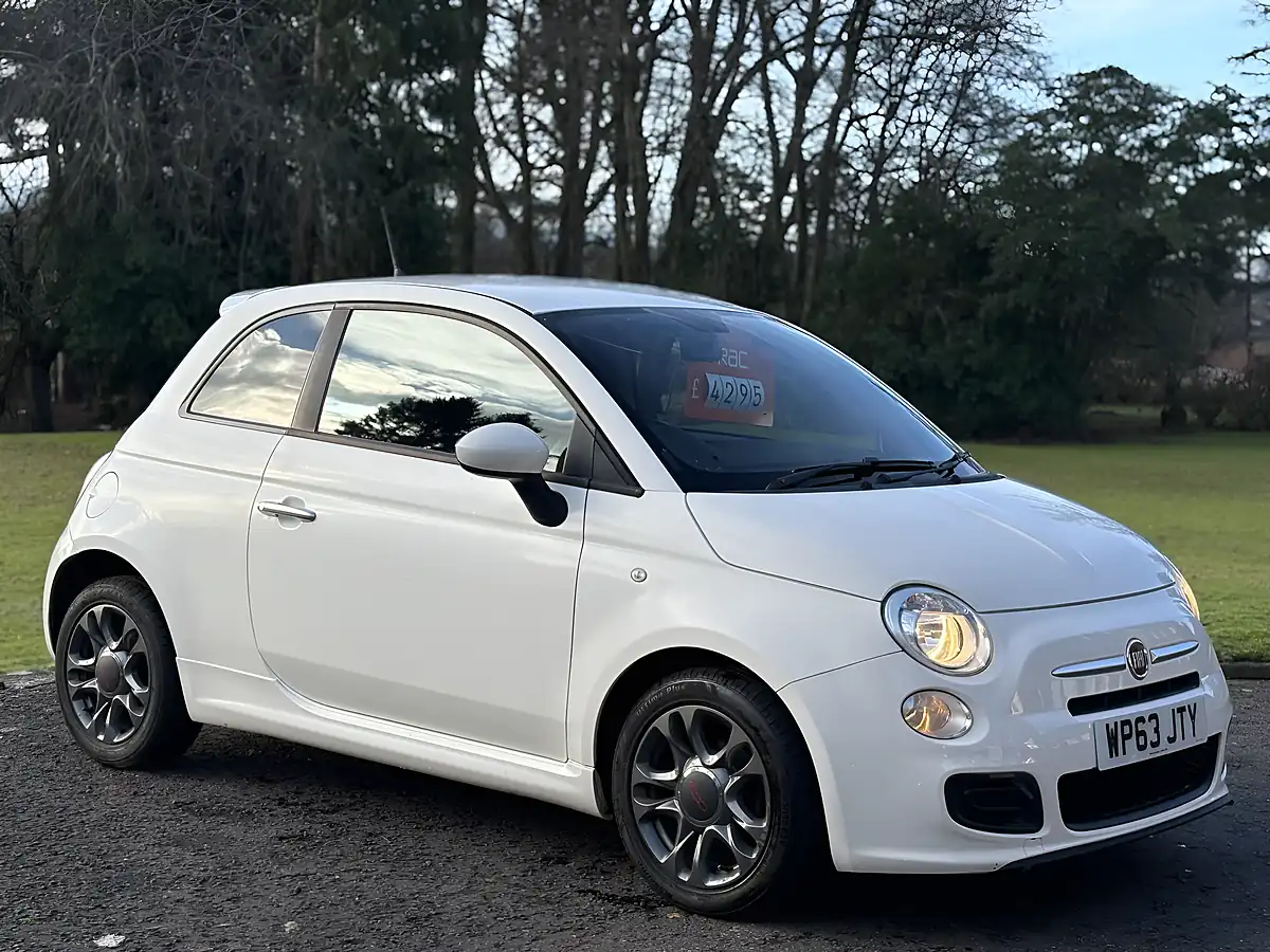 Used 2013 Fiat 500 S White - Interior and Exterior details 5