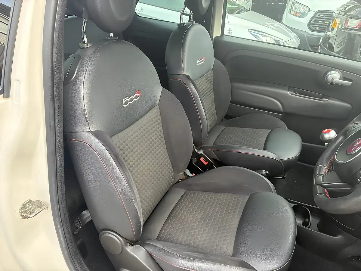 Used 2013 Fiat 500 S White - Interior and Exterior details 11