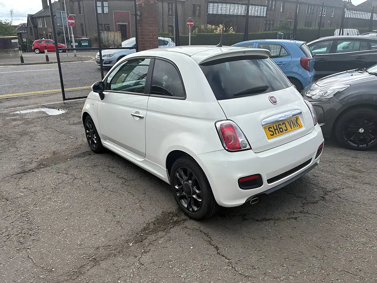 Used 2013 Fiat 500 S White - Interior and Exterior details 5
