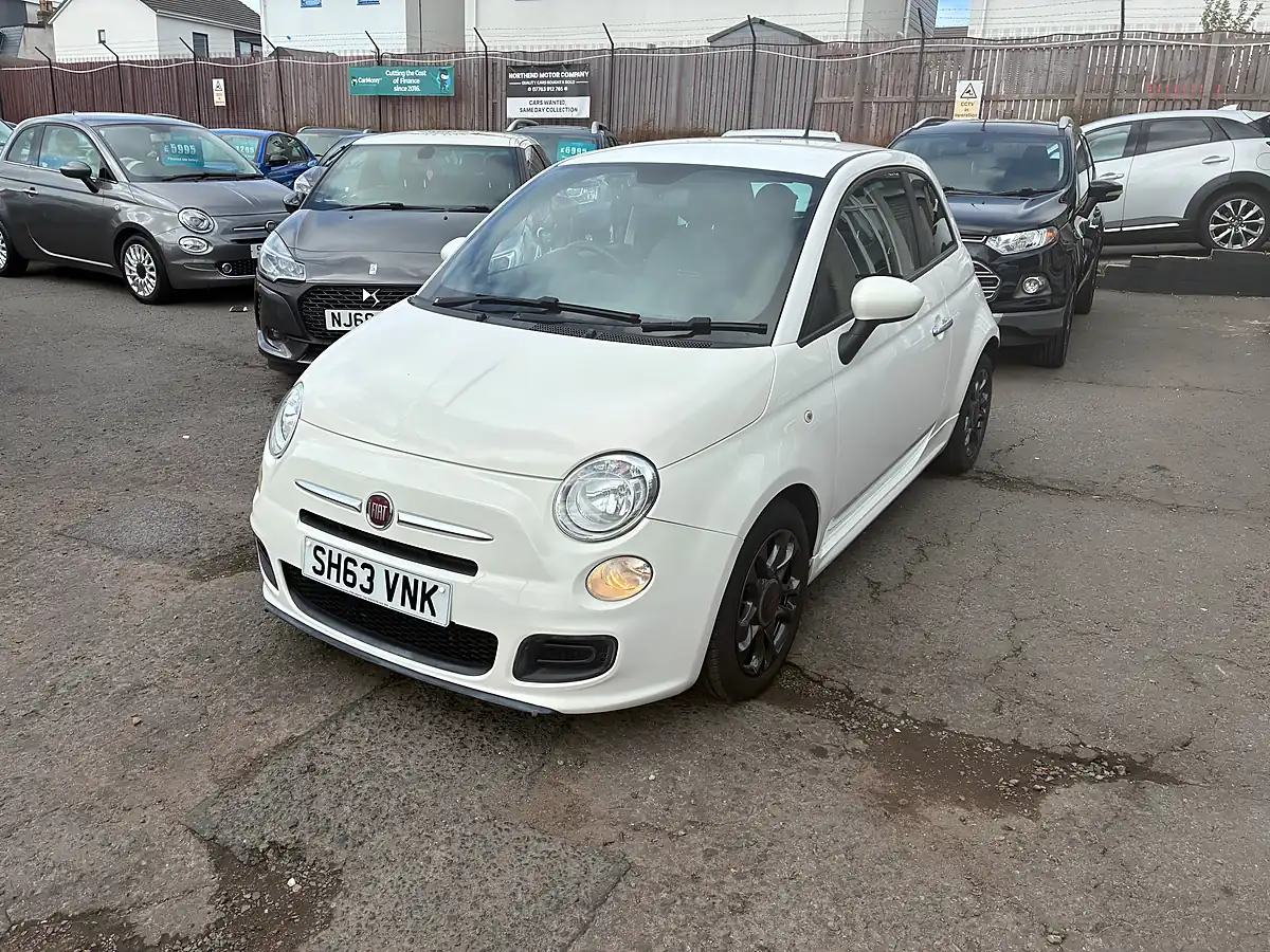 Used 2013 Fiat 500 S White - Interior and Exterior details 7