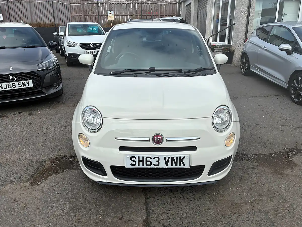 Used 2013 Fiat 500 S White - Interior and Exterior details 8