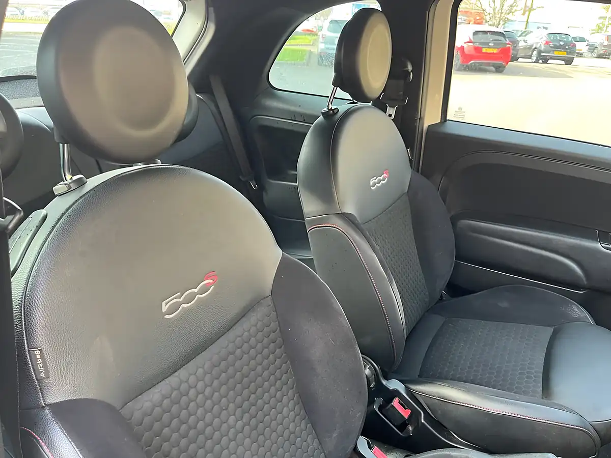 Used 2013 Fiat 500 S White - Interior and Exterior details 13