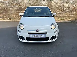 Used 2013 Fiat 500 S White - Interior and Exterior details 2