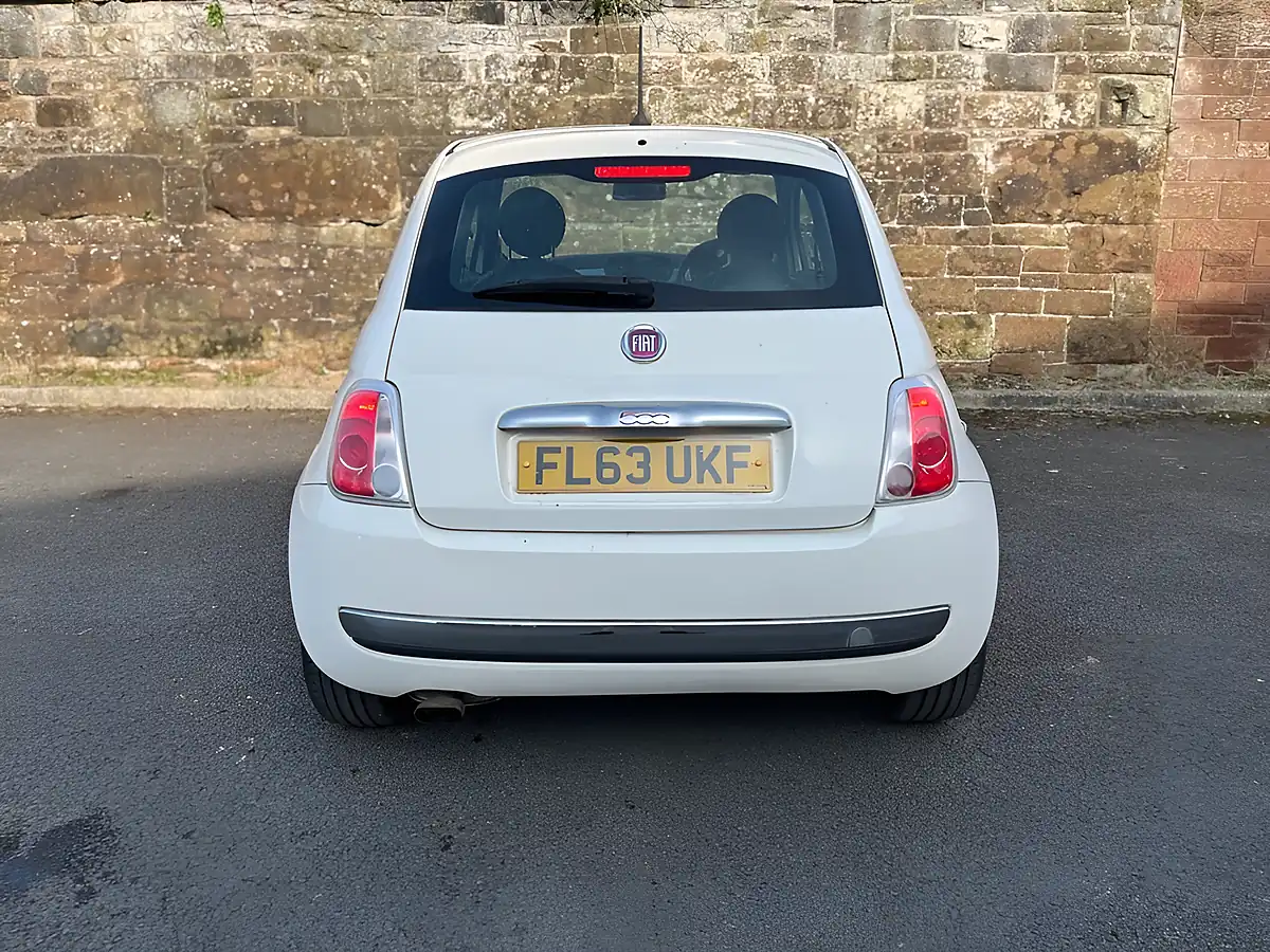 Used 2013 Fiat 500 S White - Interior and Exterior details 6