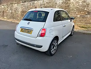 Used 2013 Fiat 500 S White - Interior and Exterior details 7