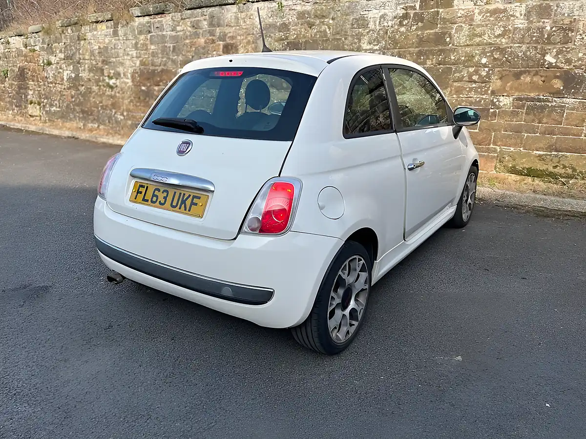 Used 2013 Fiat 500 S White - Interior and Exterior details 7