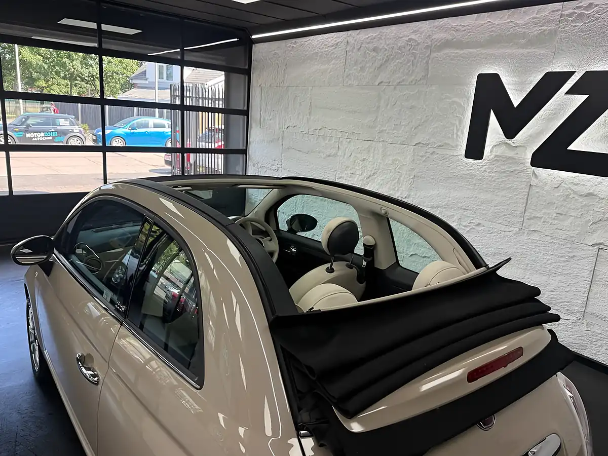 Used 2013 Fiat 500c Lounge Beige - Interior and Exterior details 4