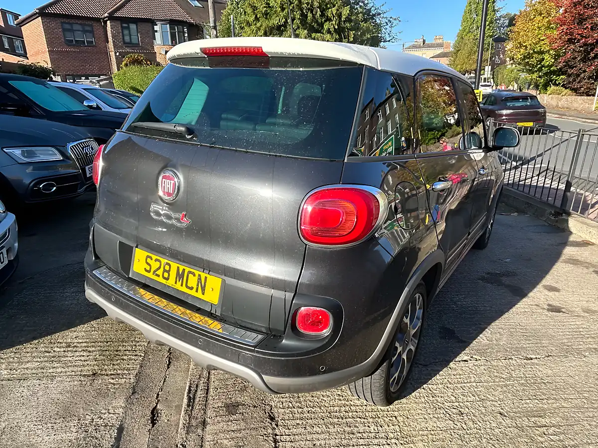 Used 2013 Fiat 500L Trekking Grey and White - Interior and Exterior details 2