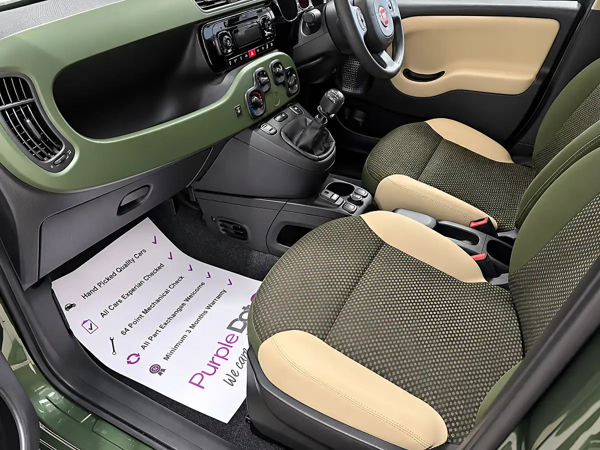 Used 2013 Fiat Panda 4X4 Green - Interior and Exterior details 11