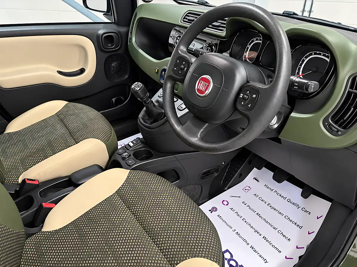Used 2013 Fiat Panda 4X4 Green - Interior and Exterior details 15