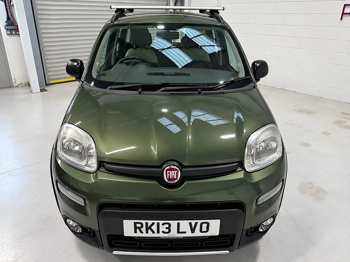 Used 2013 Fiat Panda 4X4 Green - Interior and Exterior details 3