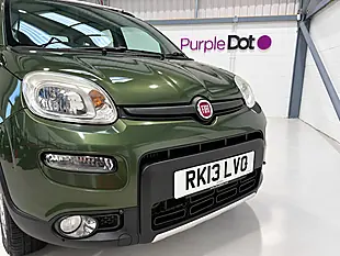 Used 2013 Fiat Panda 4X4 Green - Interior and Exterior details 4