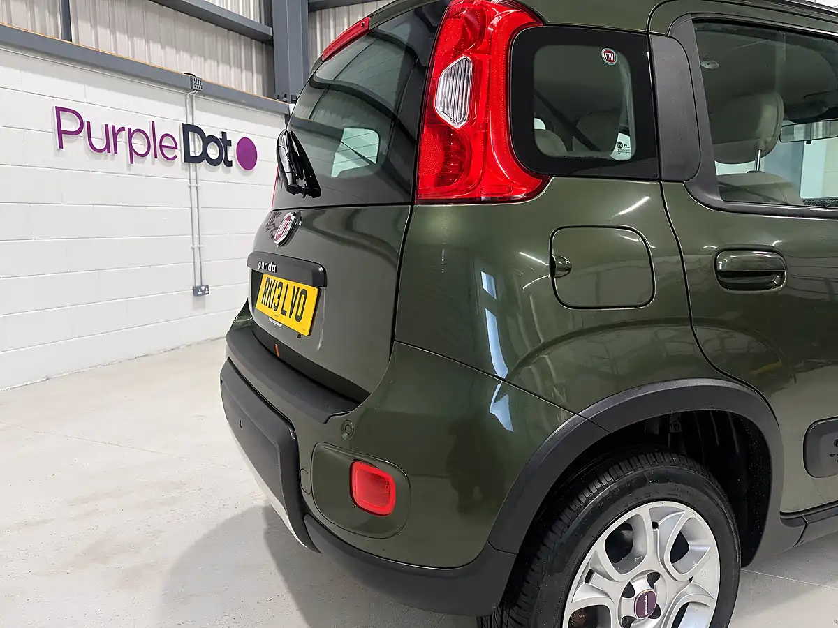 Used 2013 Fiat Panda 4X4 Green - Interior and Exterior details 5