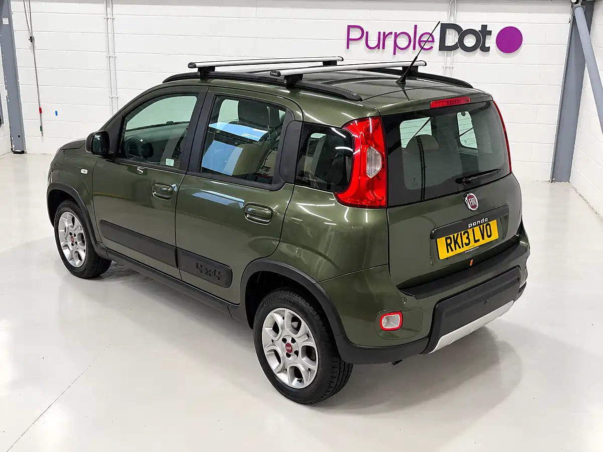 Used 2013 Fiat Panda 4X4 Green - Interior and Exterior details 7