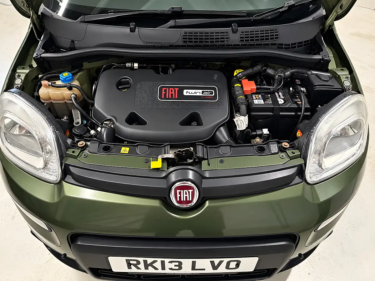 Used 2013 Fiat Panda 4X4 Green - Interior and Exterior details 8