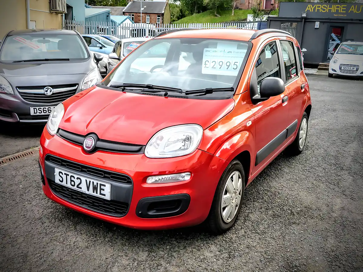 Used 2013 Fiat Panda Easy Metallic Orange - Front View