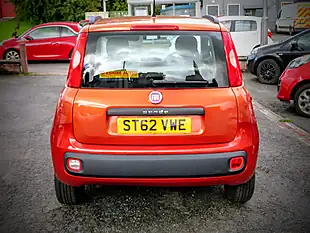 Used 2013 Fiat Panda Easy Metallic Orange - Interior and Exterior details 8