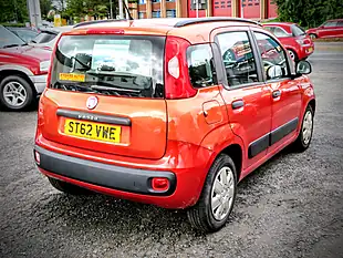Used 2013 Fiat Panda Easy Metallic Orange - Interior and Exterior details 9