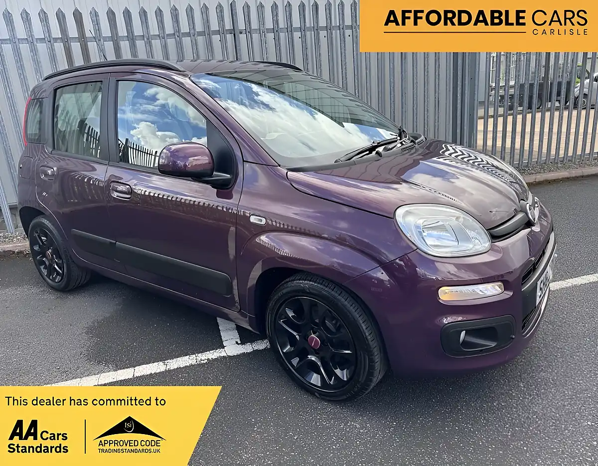 Used 2013 Fiat Panda Lounge Purple - Front View