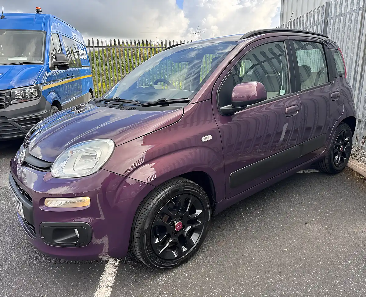 Used 2013 Fiat Panda Lounge Purple - Interior and Exterior details 2