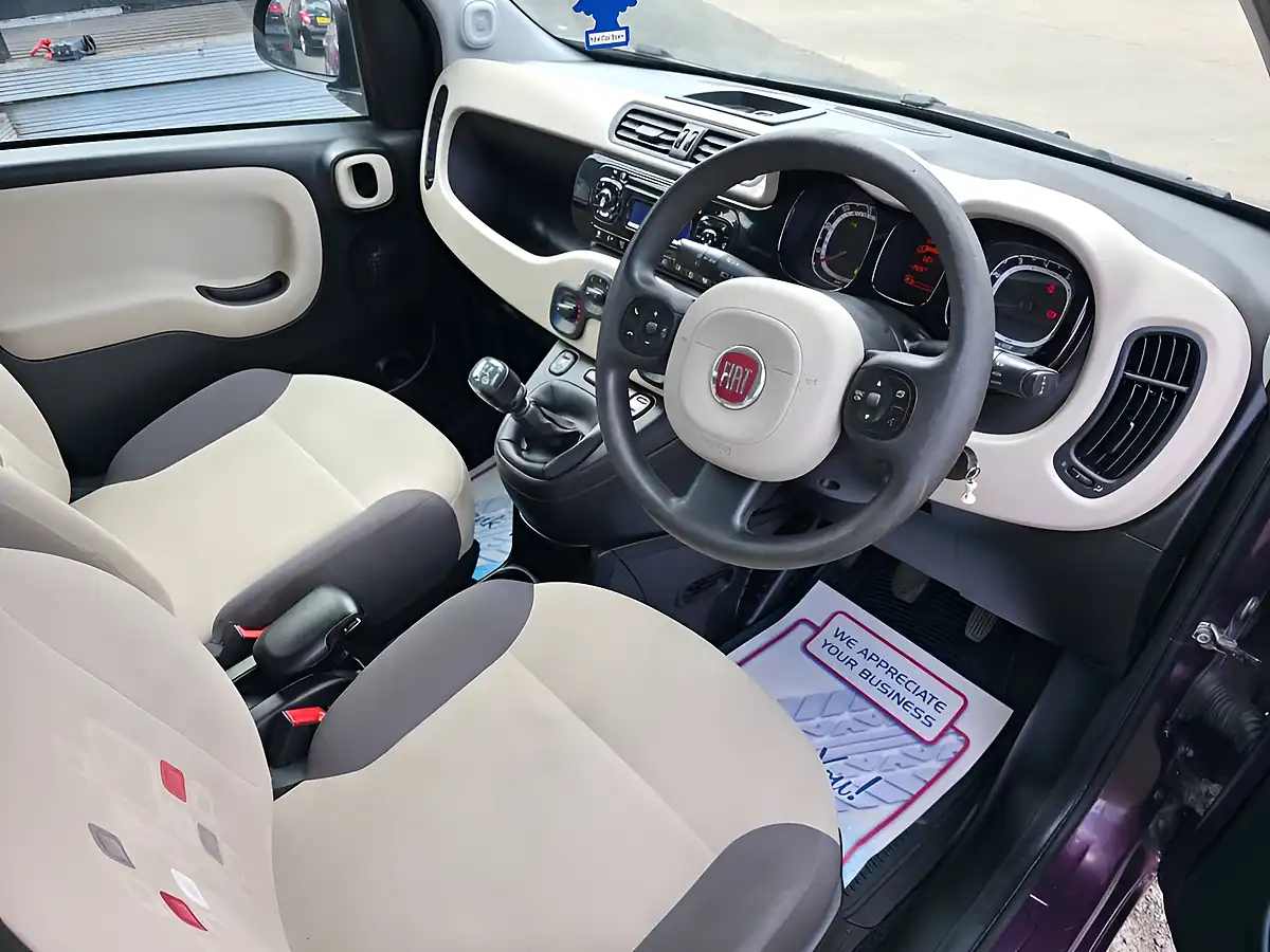 Used 2013 Fiat Panda Lounge Purple - Interior and Exterior details 8