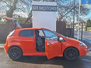 Used 2013 Fiat Punto Sporting Orange - Interior and Exterior details 6