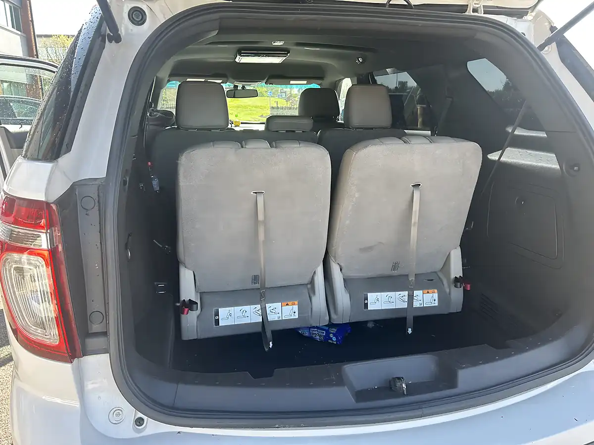 Used 2013 Ford Explorer 7 Seater White - Interior and Exterior details 7