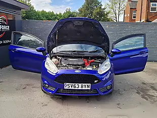 Used 2013 Ford Fiesta ST-2 Blue - Interior and Exterior details 10