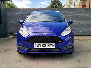 Used 2013 Ford Fiesta ST-2 Blue - Interior and Exterior details 11
