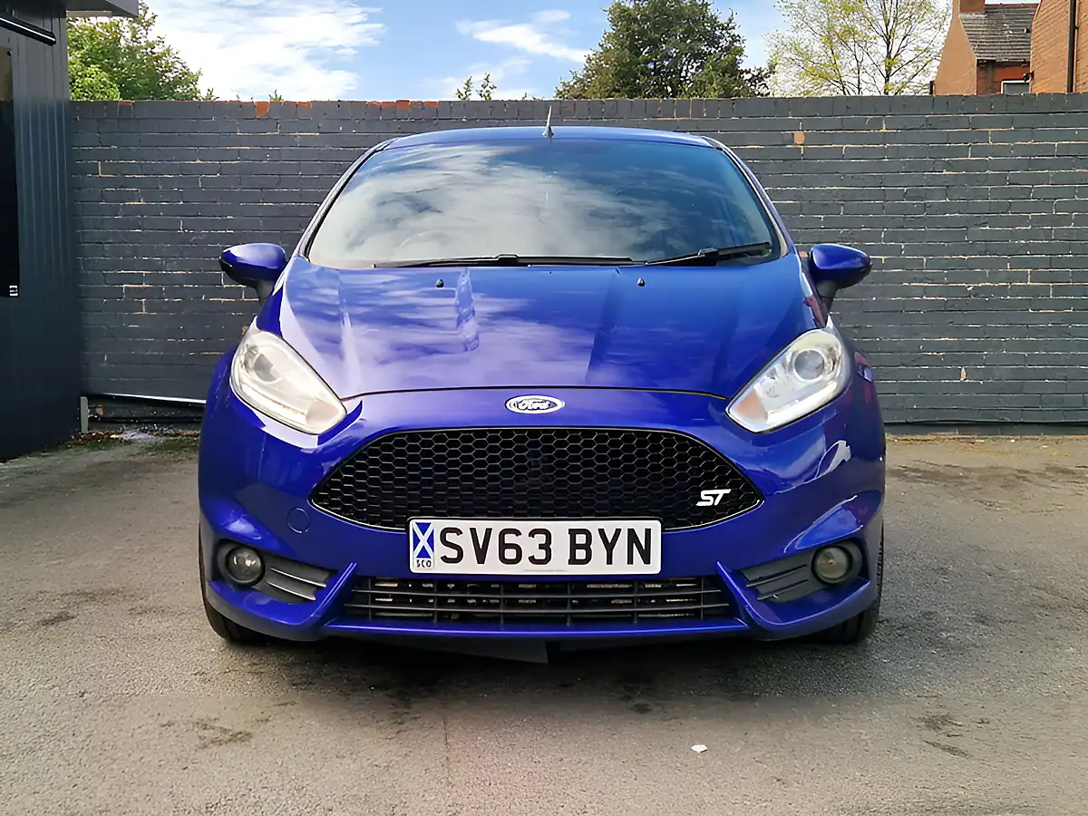 Used 2013 Ford Fiesta ST-2 Blue - Interior and Exterior details 11