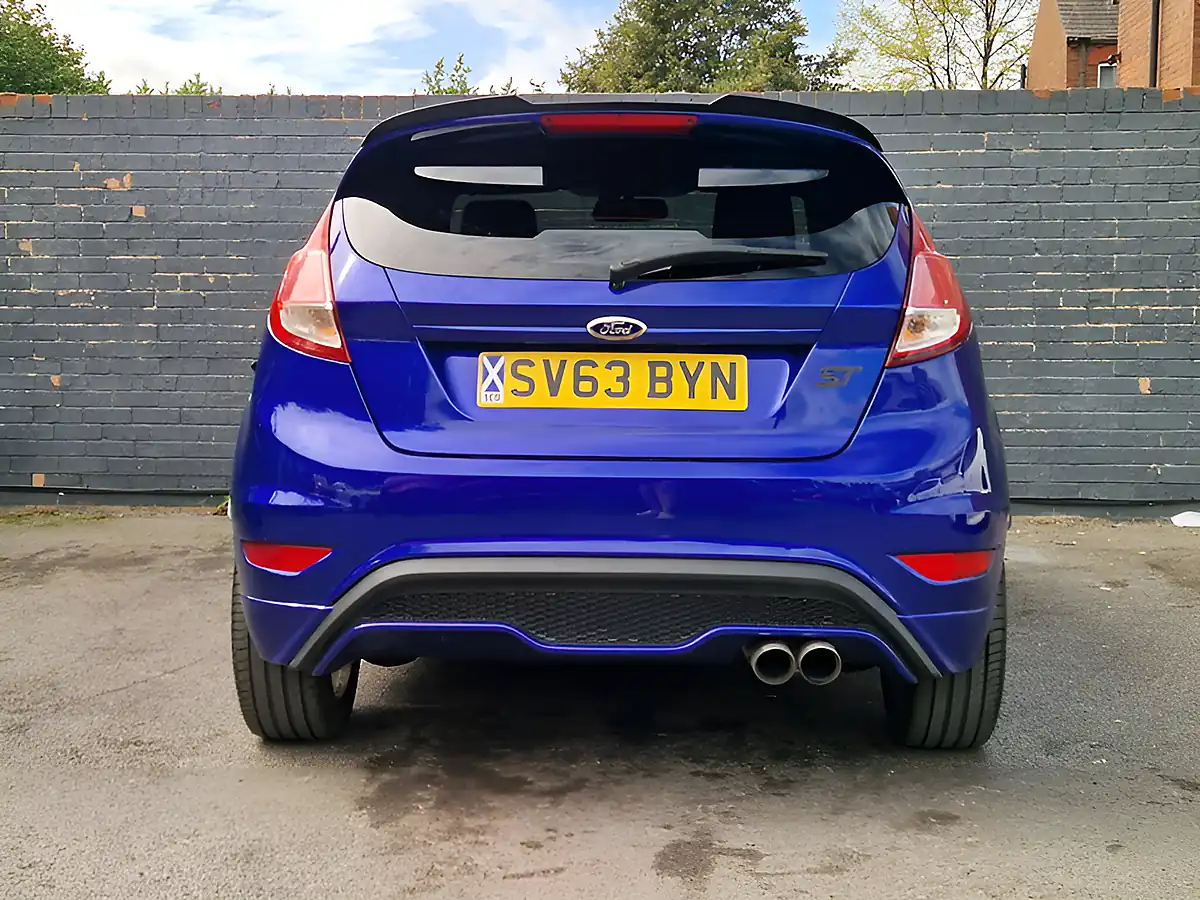Used 2013 Ford Fiesta ST-2 Blue - Interior and Exterior details 13