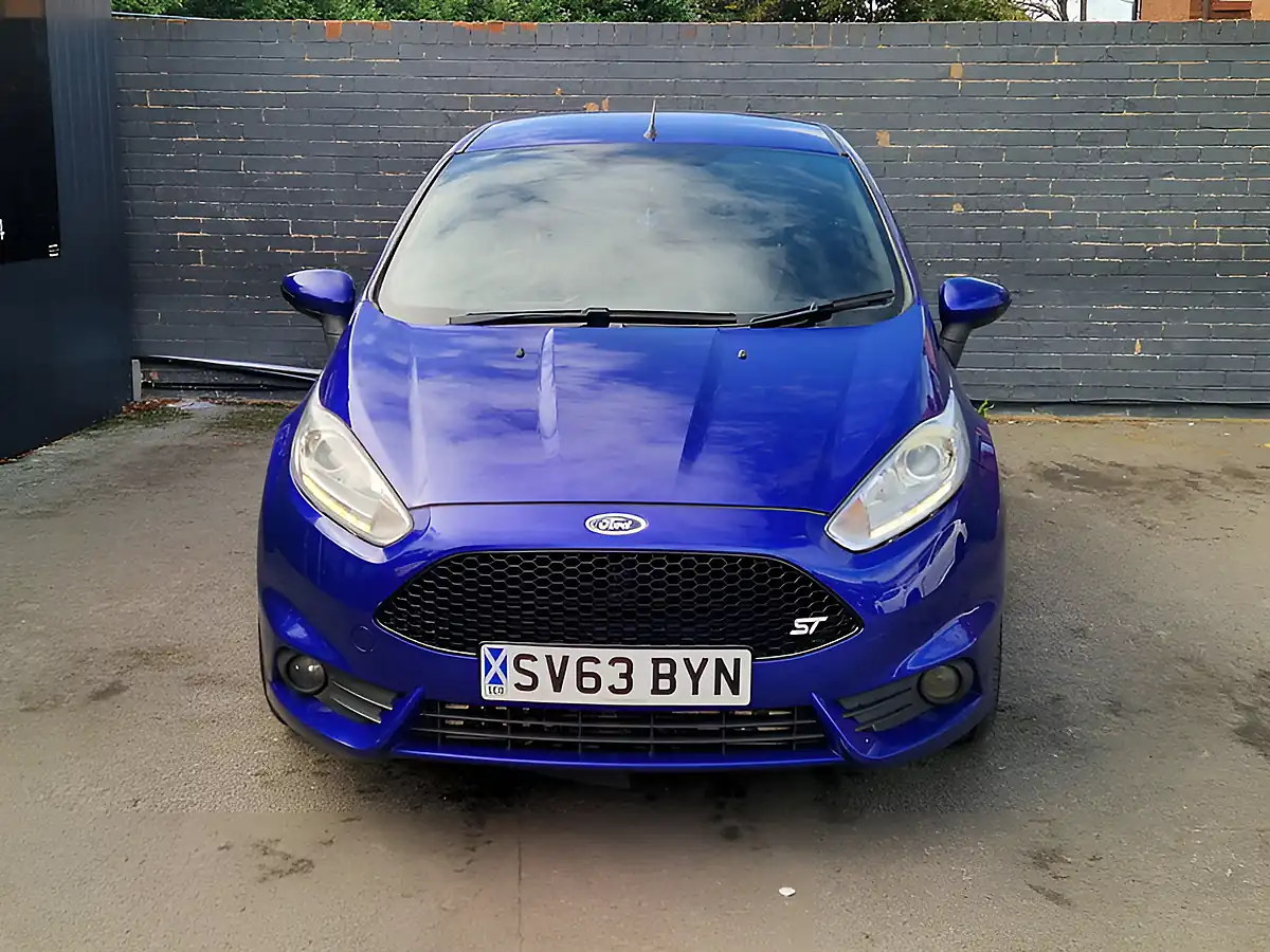 Used 2013 Ford Fiesta ST-2 Blue - Interior and Exterior details 4