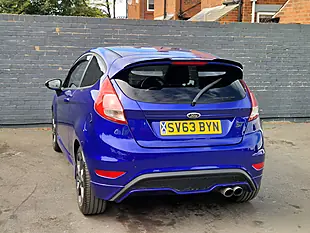 Used 2013 Ford Fiesta ST-2 Blue - Interior and Exterior details 8
