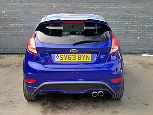Used 2013 Ford Fiesta ST-2 Blue - Interior and Exterior details 9