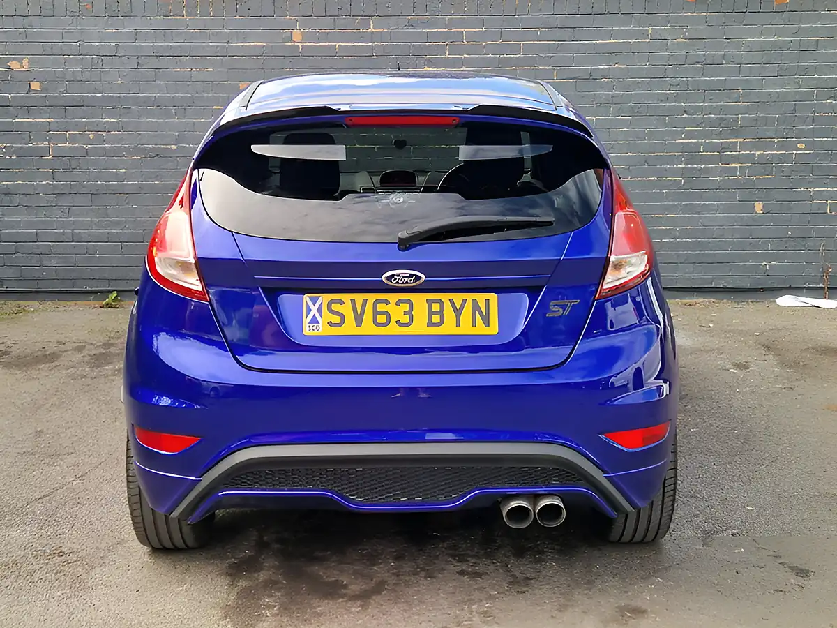 Used 2013 Ford Fiesta ST-2 Blue - Interior and Exterior details 9
