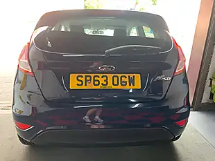 Used 2013 Ford Fiesta Style Blue - Interior and Exterior details 16