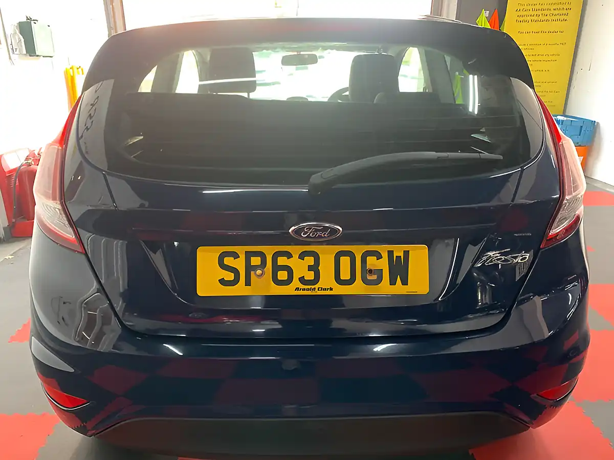 Used 2013 Ford Fiesta Style Blue - Interior and Exterior details 6