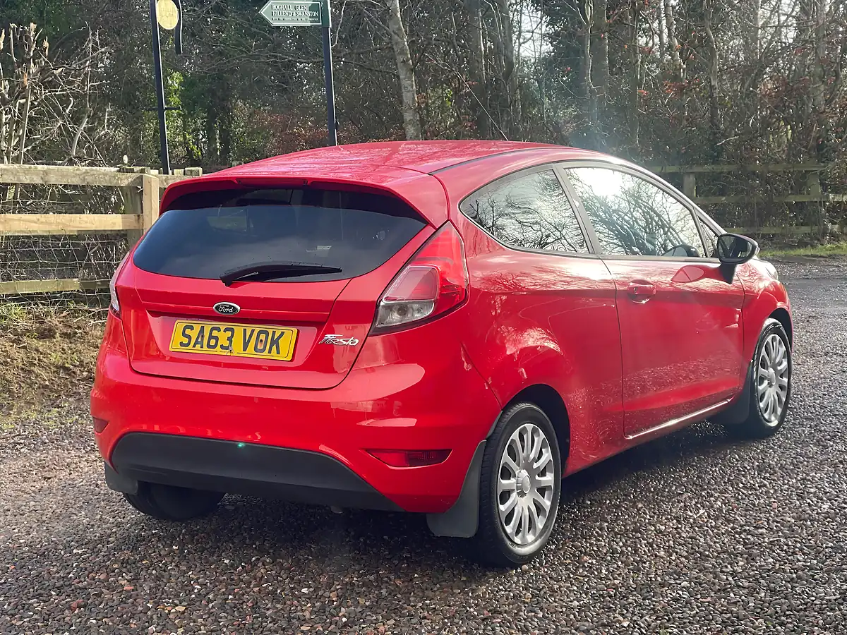 Used 2013 Ford Fiesta Style Red - Interior and Exterior details 2