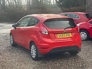 Used 2013 Ford Fiesta Style Red - Interior and Exterior details 5