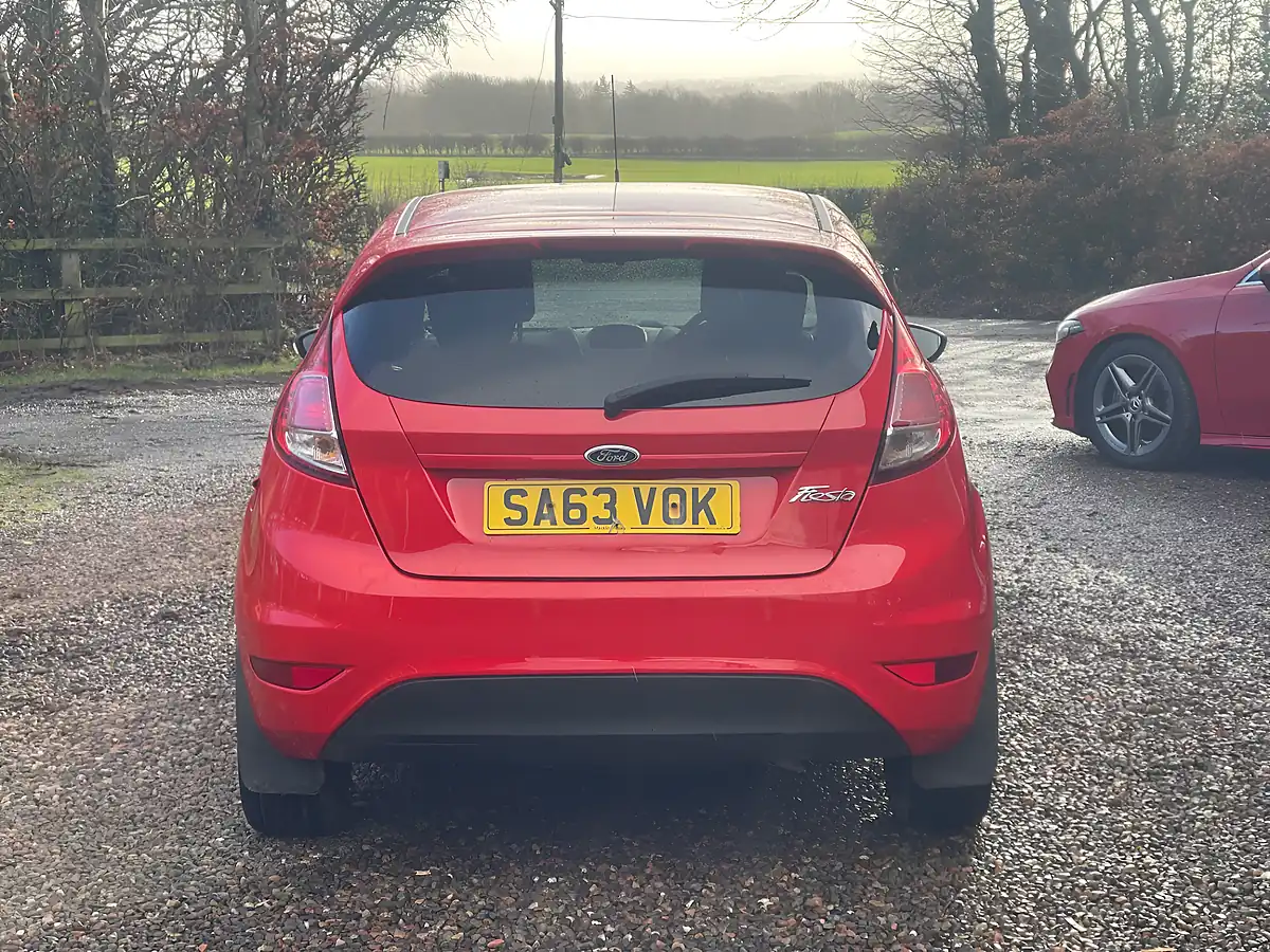 Used 2013 Ford Fiesta Style Red - Interior and Exterior details 6
