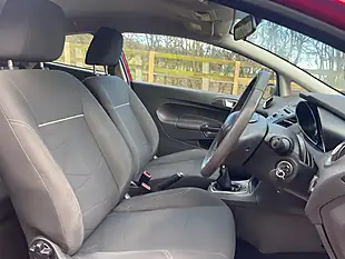 Used 2013 Ford Fiesta Style Red - Interior and Exterior details 8