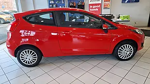 Used 2013 Ford Fiesta Style Red - Interior and Exterior details 3