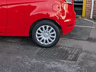 Used 2013 Ford Fiesta Style Red - Interior and Exterior details 11