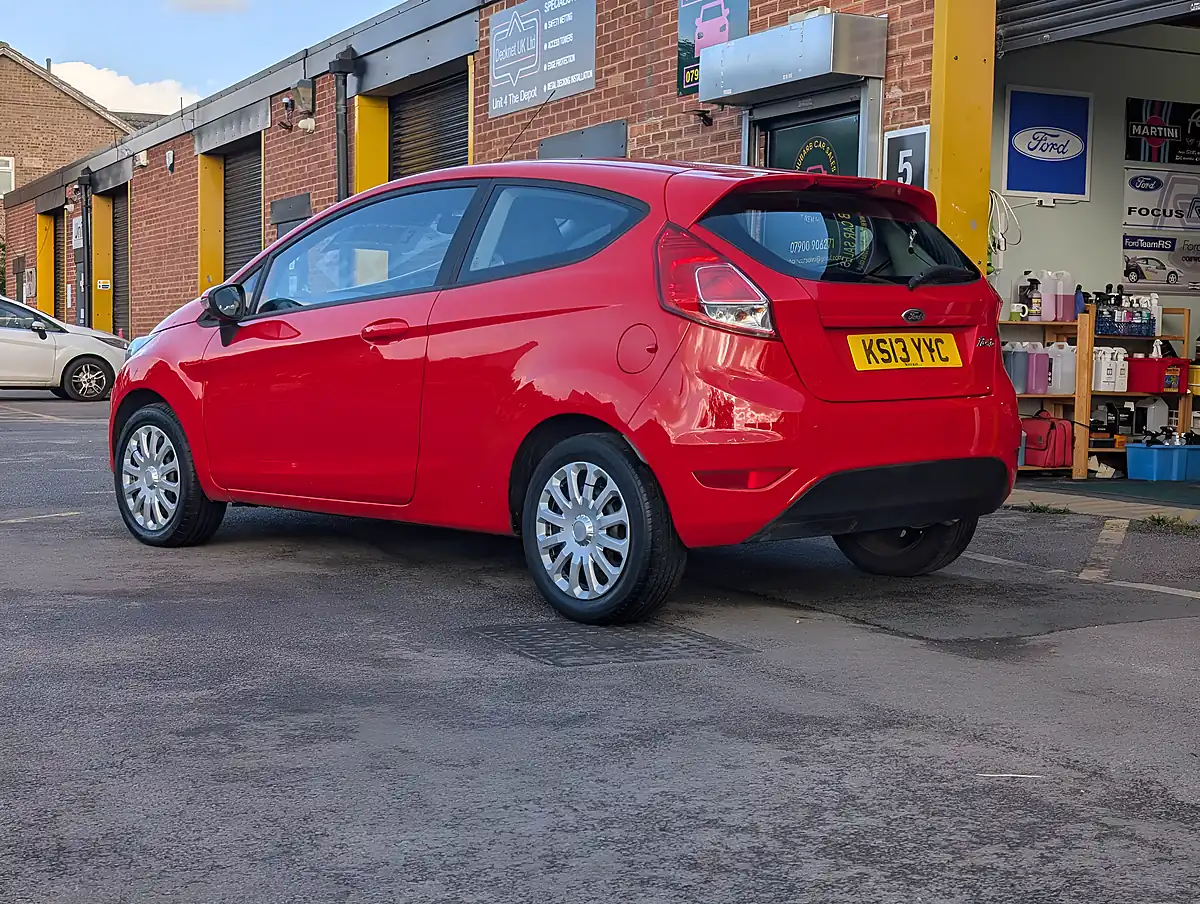 Used 2013 Ford Fiesta Style Red - Interior and Exterior details 3