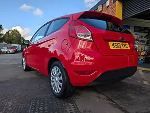 Used 2013 Ford Fiesta Style Red - Interior and Exterior details 4