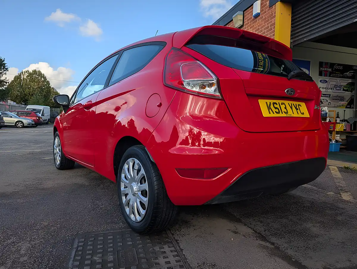 Used 2013 Ford Fiesta Style Red - Interior and Exterior details 4