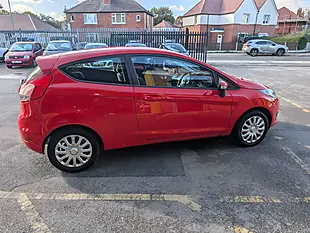 Used 2013 Ford Fiesta Style Red - Interior and Exterior details 6