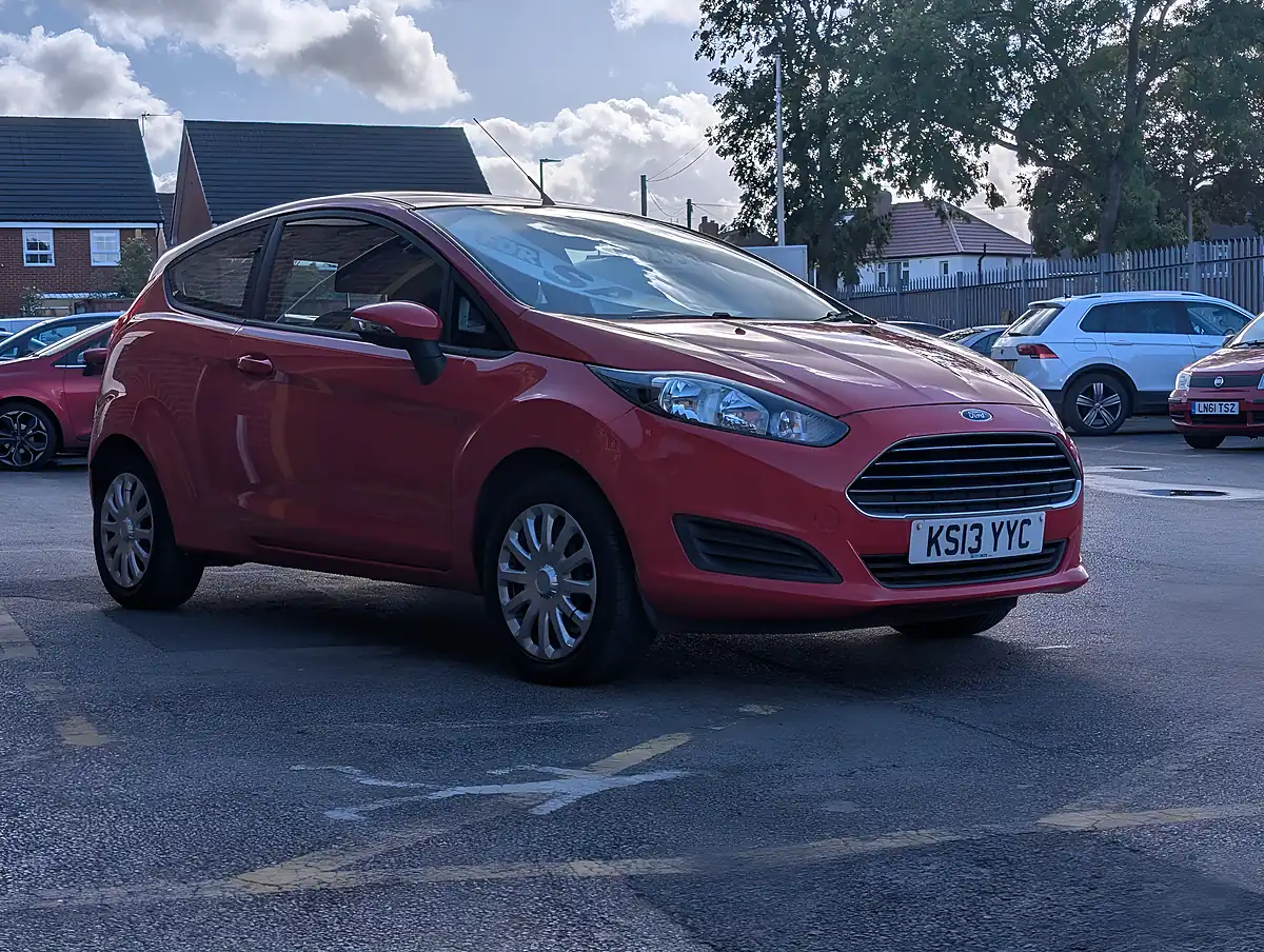 Used 2013 Ford Fiesta Style Red - Interior and Exterior details 8