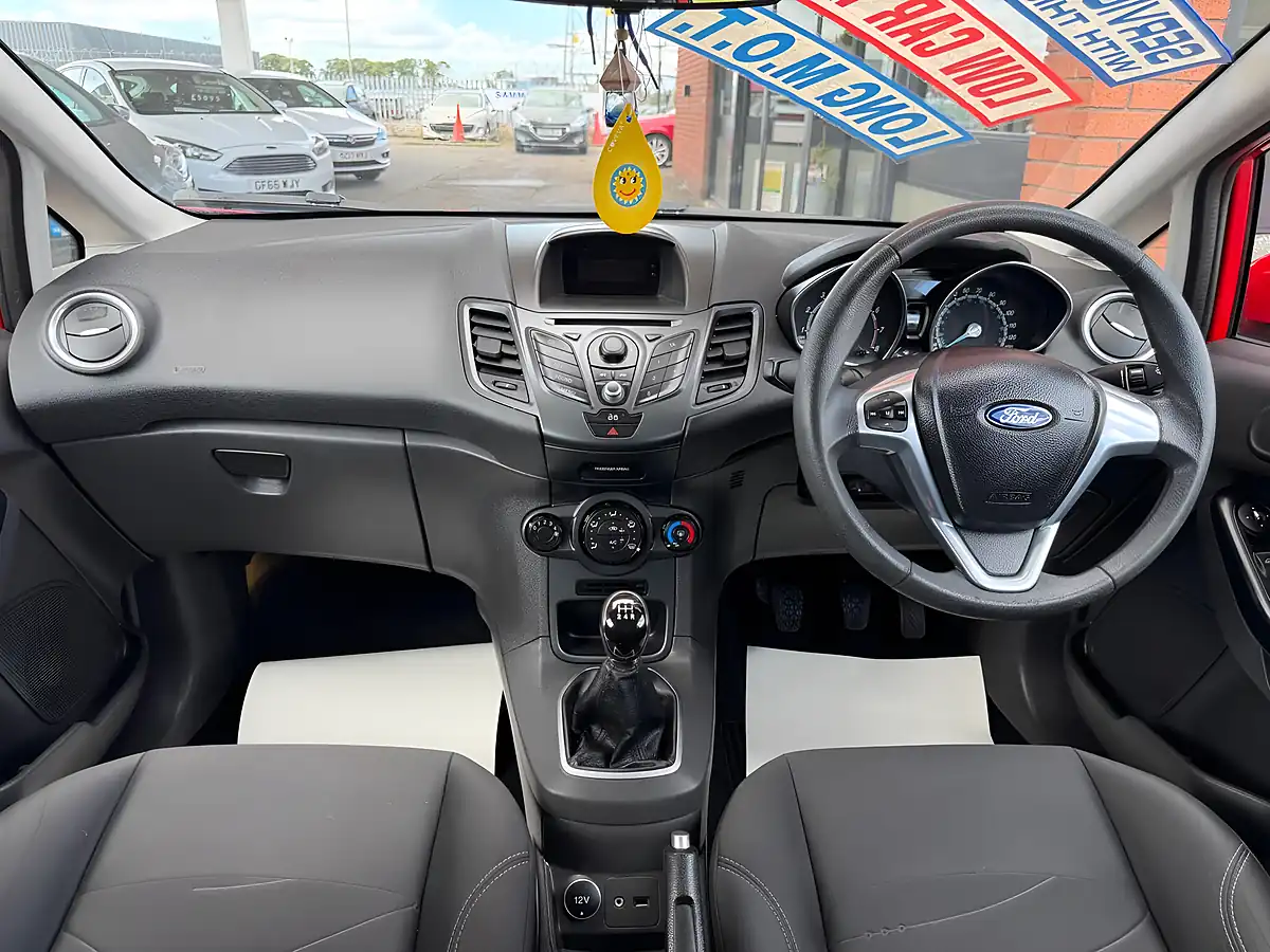 Used 2013 Ford Fiesta Style Red - Interior and Exterior details 14