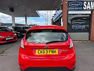 Used 2013 Ford Fiesta Style Red - Interior and Exterior details 4
